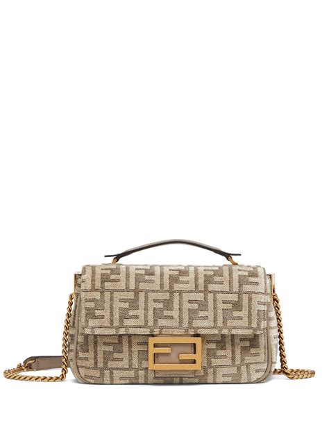 fendi baguette chain midi bag|genuine fendi baguette.